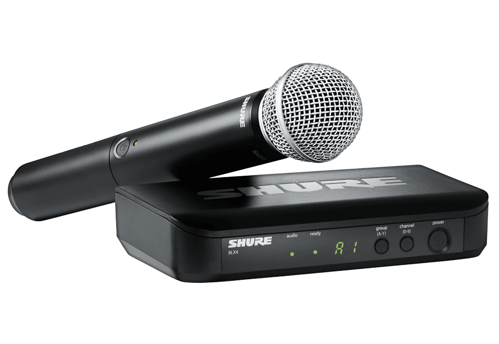 Радиомикрофон Shure с приёмником BLX — для речей, тостов и презентаций